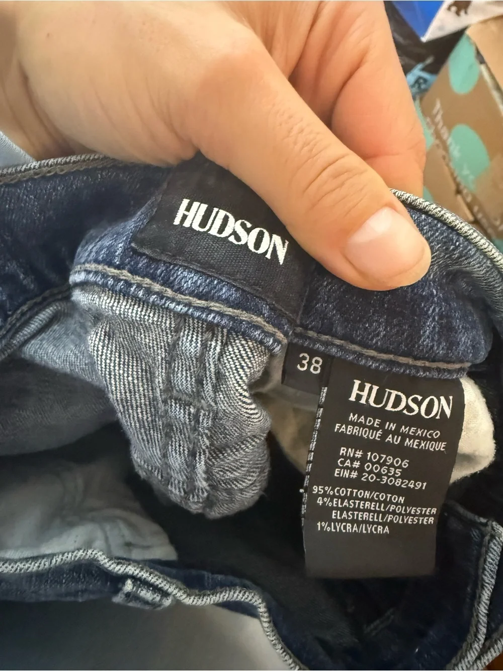 Hudson Byron 5 Pocket Straight Leg Jeans